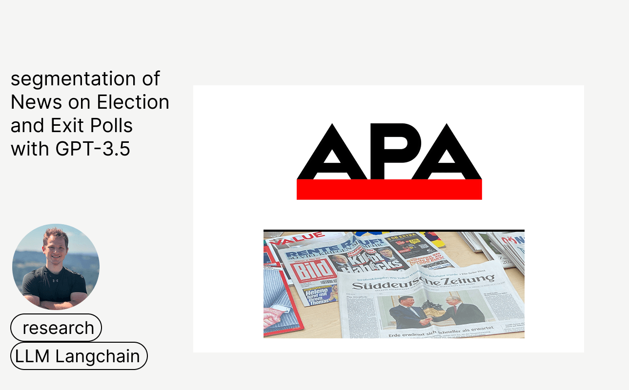 APA – Article Segmentation and Highlighting Key Topics from Austrian Elections Exit Polls